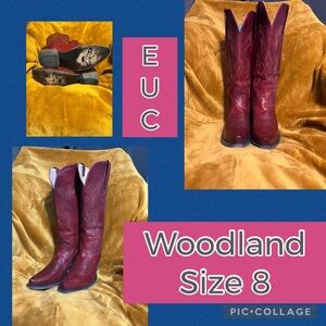 Freebird Red Heeled Boots